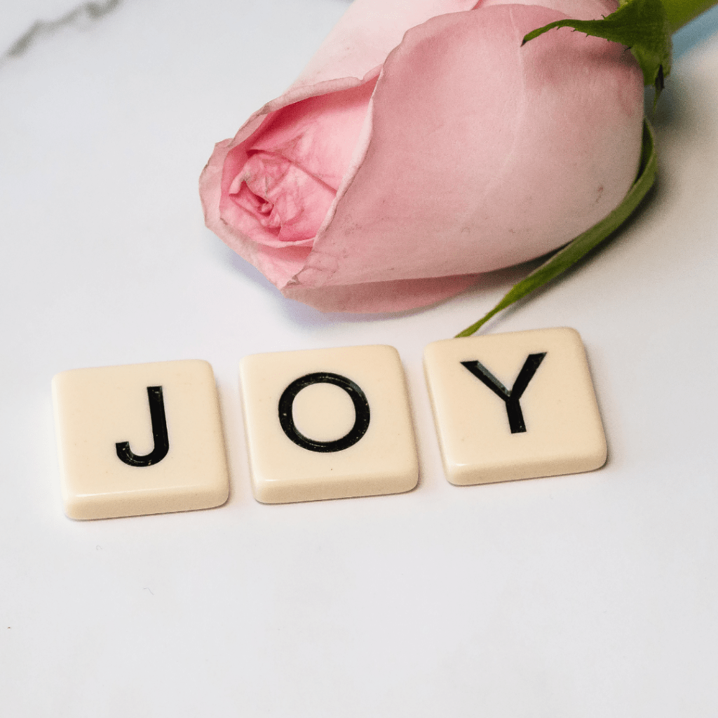 Joy is an indicator of wealth.
